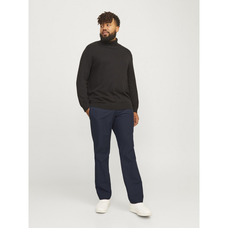 JACK & JONES Plus Taprede fit Chino Bukser - Dark Navy