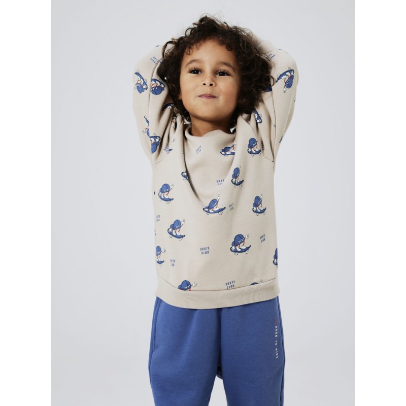 NAME IT Mini Otto Regular Sweatpants - Bijou Blue