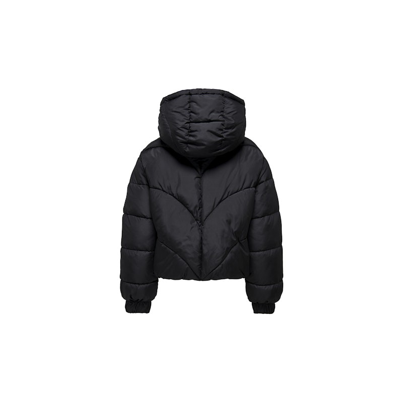 JDY New Destiny Kort Puffer Jakke - Sort
