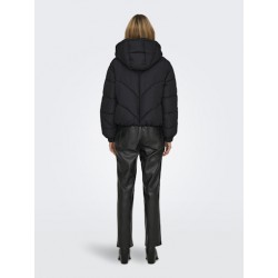 JDY New Destiny Kort Puffer Jakke - Sort