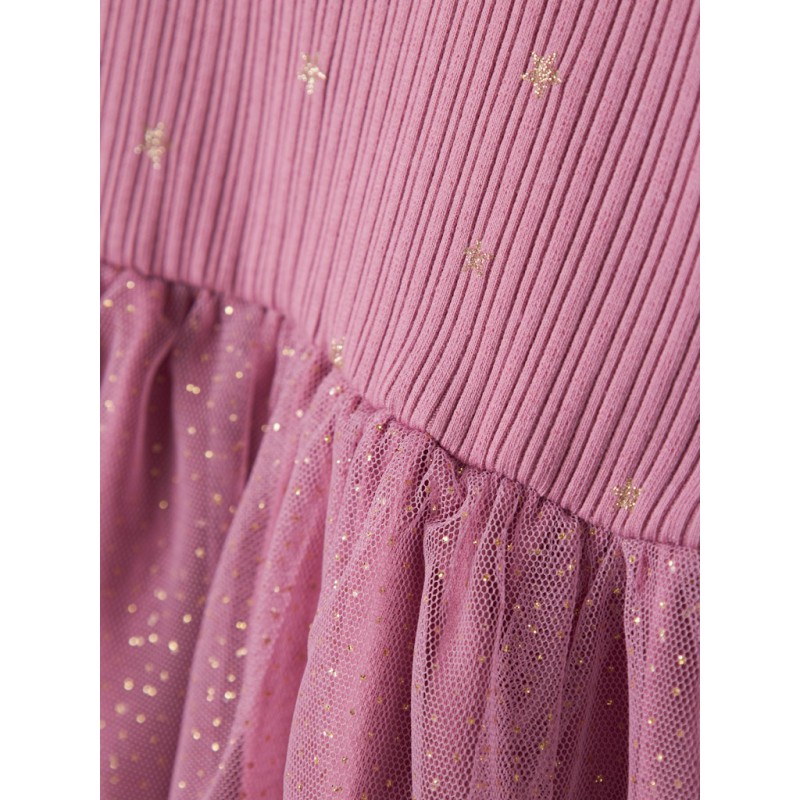 NAME IT Baby Royanna L/S Kjole - Mauve Orchid