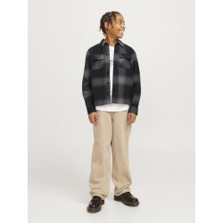 JACK & JONES Junior Charlie Ternet Overskjorte - Pavement