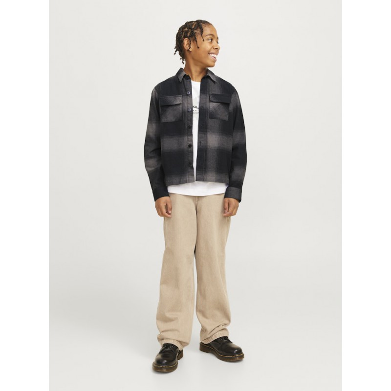 JACK & JONES Junior Charlie Ternet Overskjorte - Pavement