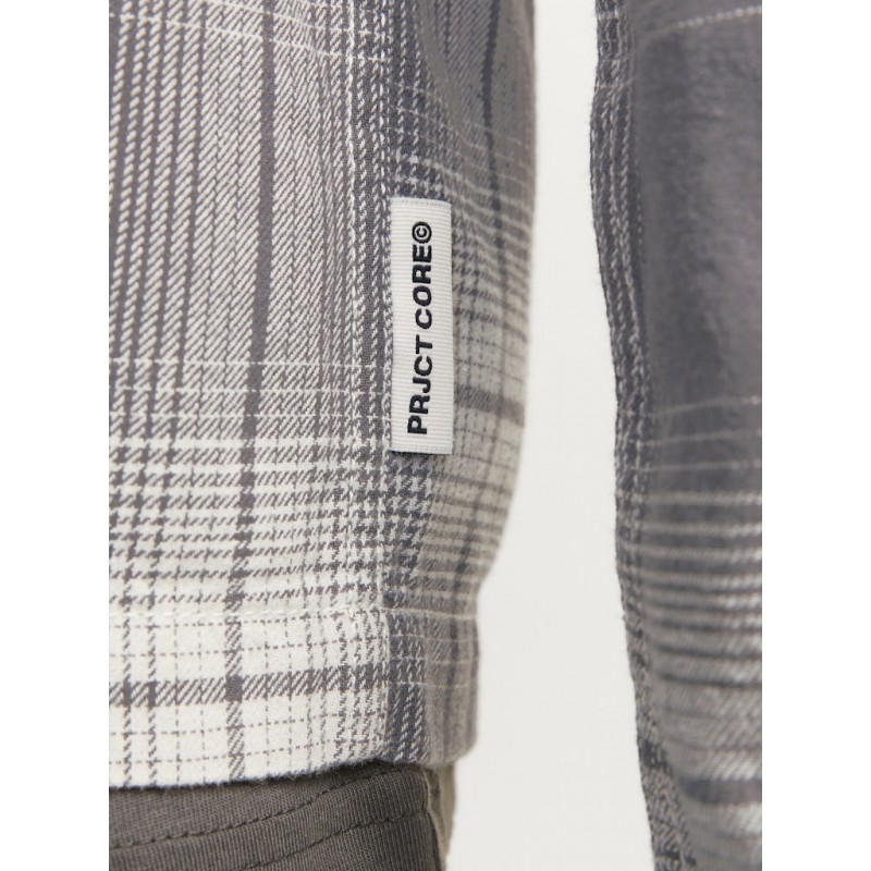 JACK & JONES Junior Charlie Ternet Overskjorte - Asphalt