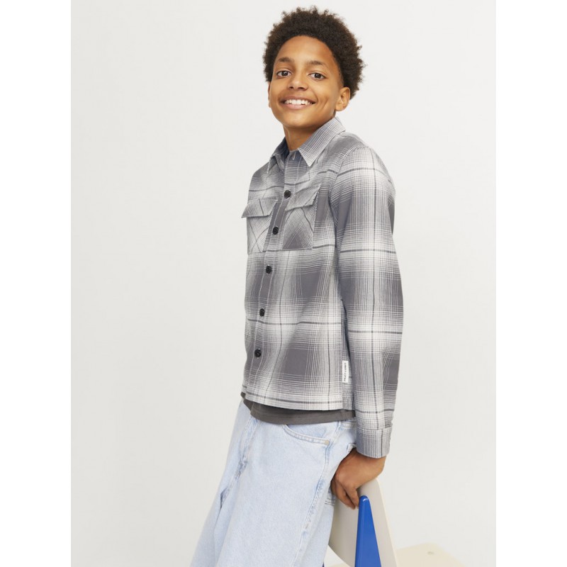 JACK & JONES Junior Charlie Ternet Overskjorte - Asphalt
