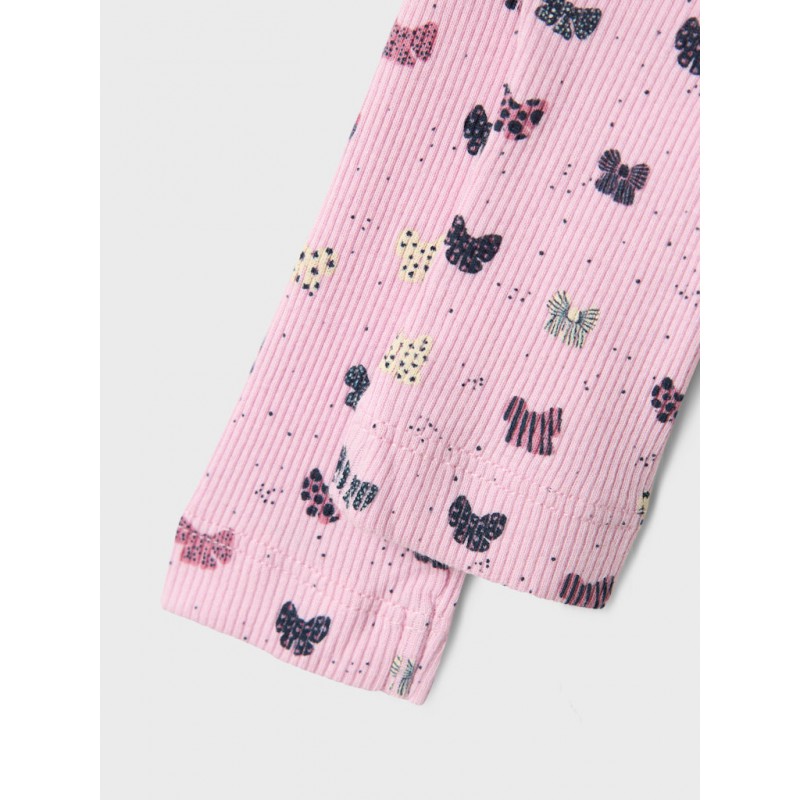 NAME IT Baby Sløjfe Leggings - Corsage
