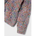 NAME IT KIDS pige - Sigrid langærmet strik - Purple Opulence