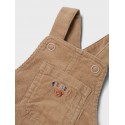 NAME IT Baby Ollie Overalls - Weathered Teak