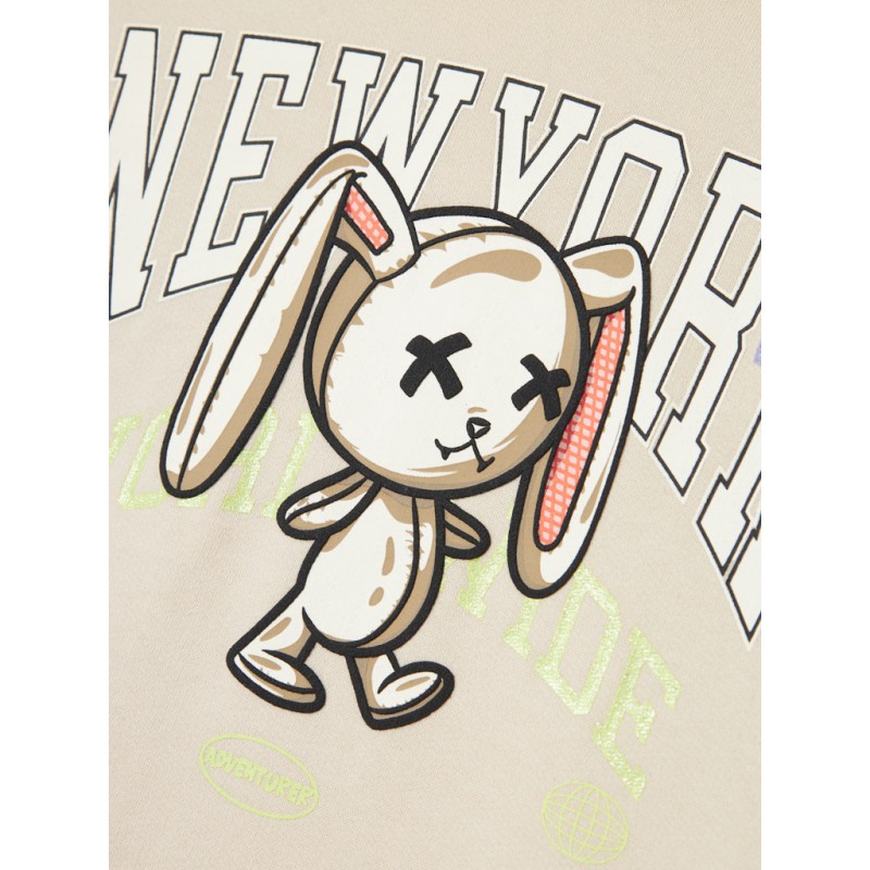 NAME IT Kids Sakko Relaxed Hoodie - Summer Sand