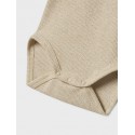 NAME IT Baby Siclo L/S Bodystocking - Gilded Beige