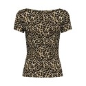 JDY Mathilda S/S Top Leo Jrs Exp - Sort