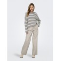 ONLY Carrie MW Brede Pleat Chino Bukser - Chateau Gray