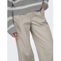 ONLY Carrie MW Brede Pleat Chino Bukser - Chateau Gray