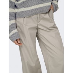 ONLY Carrie MW Brede Pleat Chino Bukser - Chateau Gray