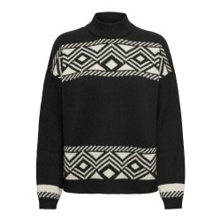 ONLY Victoria Langærmet Pullover Knt - Sort