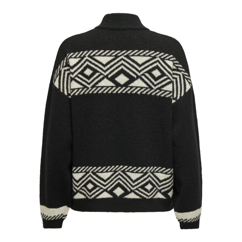ONLY Victoria Langærmet Pullover Knt - Sort