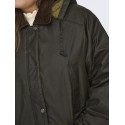 ONLY CARMAKOMA Mountain Hood Washed Jakke Otw - Peat/Chocolate