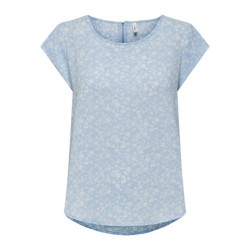 ONLY Vic S/S Top - Clear Sky