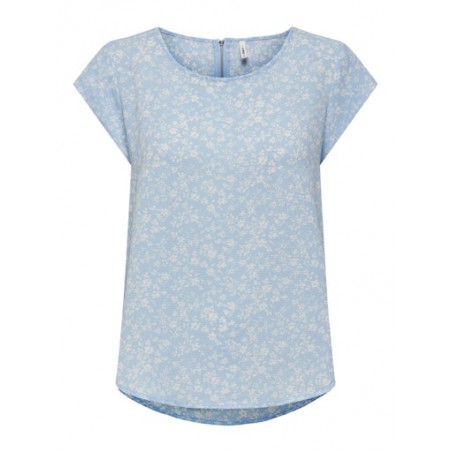 ONLY Vic S/S Top - Clear Sky