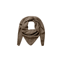 PIECES Juliana Triangle Tørklæde - Fossil