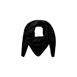 PIECES Juliana Triangle Tørklæde - Sort