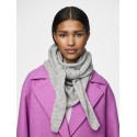 PIECES Juliana Triangle Tørklæde - Light Grey Melange