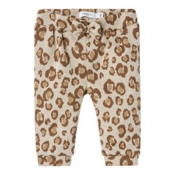 NAME IT Baby Leopard Bukser - Summer Sand