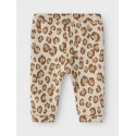 NAME IT Baby Leopard Bukser - Summer Sand
