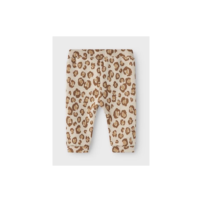 NAME IT Baby Leopard Bukser - Summer Sand