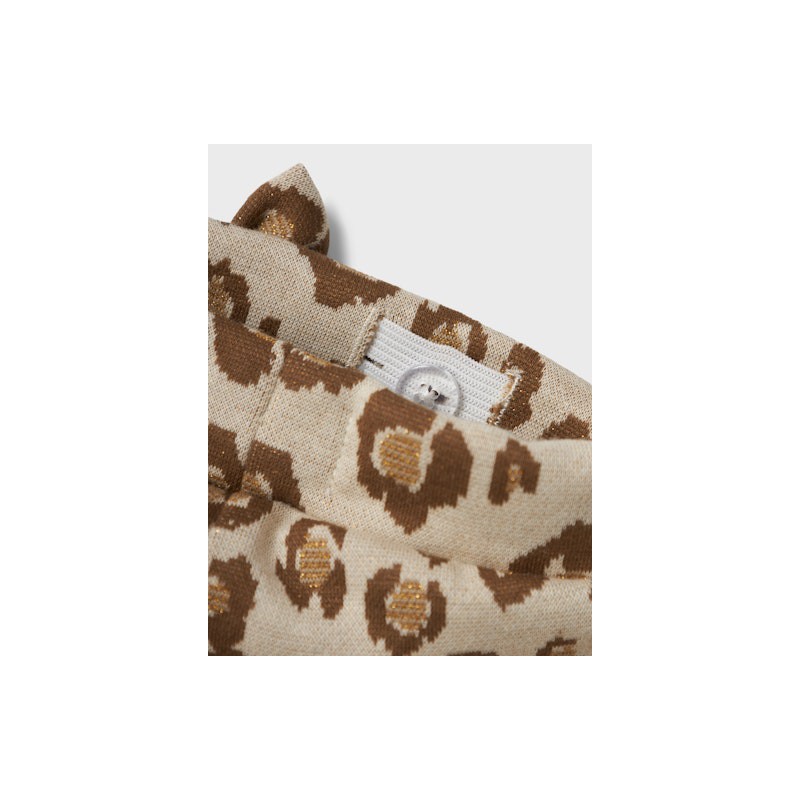 NAME IT Baby Leopard Bukser - Summer Sand