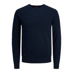 JACK & JONES Emil crew neck pullover - Navy Blazer