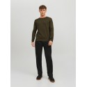 JACK & JONES Emil Let Strik - Olive Night