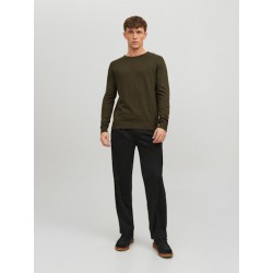 JACK & JONES Emil Let Strik - Olive Night