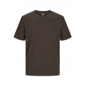 JACK & JONES Organic Basic T-shirt - Mulch