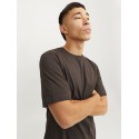 JACK & JONES Organic Basic T-shirt - Mulch