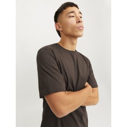 JACK & JONES Organic Basic T-shirt - Mulch