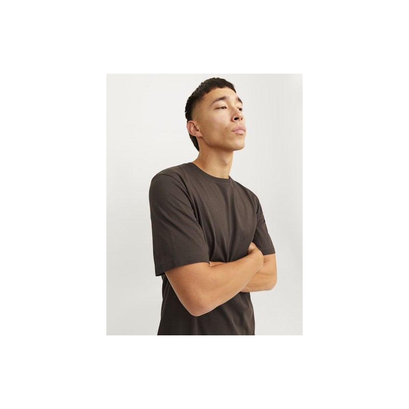 JACK & JONES Organic Basic T-shirt - Mulch