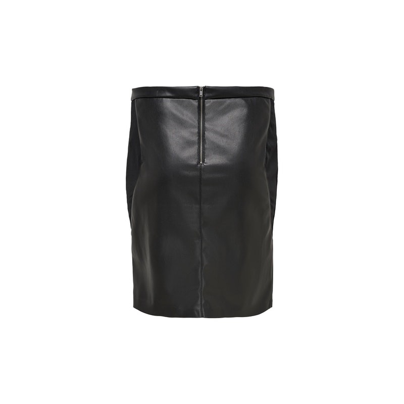 ONLY CARMAKOMA Bea Faux Læder Blyant Nederde