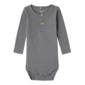 NAME IT Baby Kab L/S Bodystocking - Mockingbird