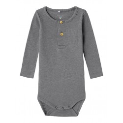 NAME IT Baby Kab L/S Bodystocking - Mockingbird