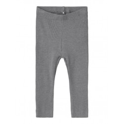 NAME IT Baby Rib Leggings - Mockingbird