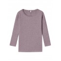 NAME IT Mini L/S Kab Bluse - Elderberry