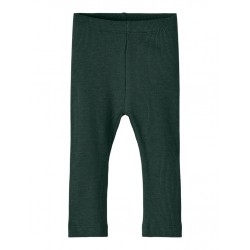 NAME IT Baby Rib Leggings - Pine Grove