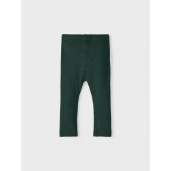 NAME IT Mini Rib Leggings - Pine Grove