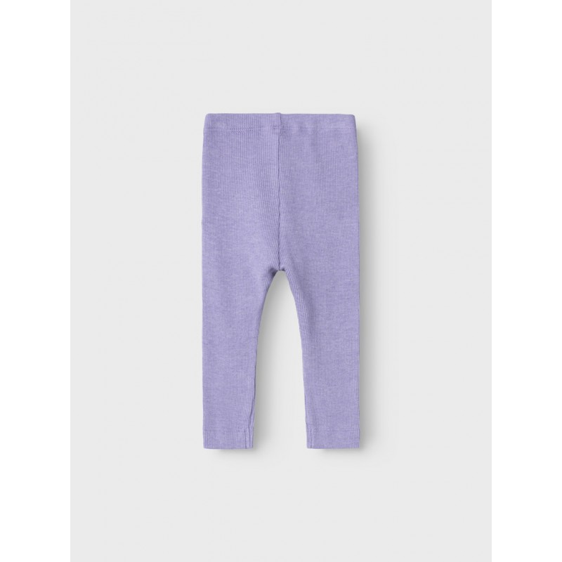 NAME IT Baby Rib Leggings - Heirloom Lilac