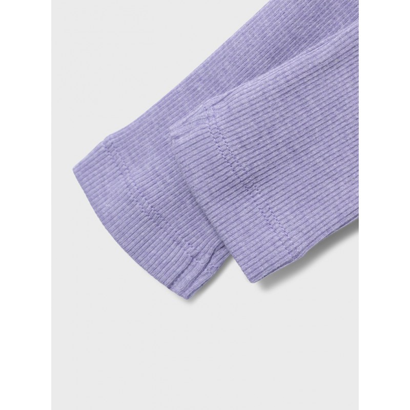 NAME IT Rib Leggings - Heirloom Lilac