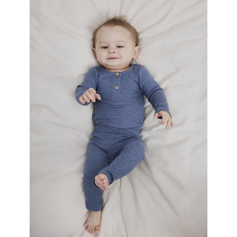 NAME IT Baby Rib Leggings - Troposphere