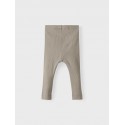 NAME IT Kab Rib Leggings - Pure Cashmere