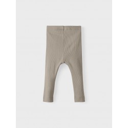 NAME IT Baby Rib Leggings - Pure Cashmere