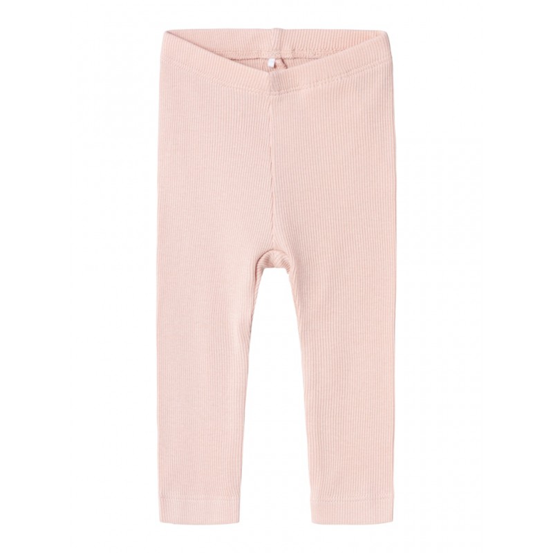 NAME IT Rib Leggings - Sepia Rose